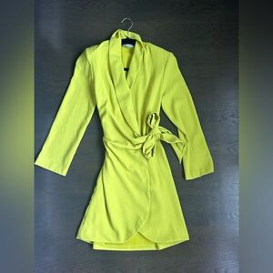 Zara mini wrap dress NWT